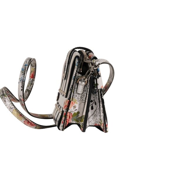 Louis Vuitton Romantic Blossom Floral Petite Malle Clutch Silver Crossbody Bag - Picture 6 of 16